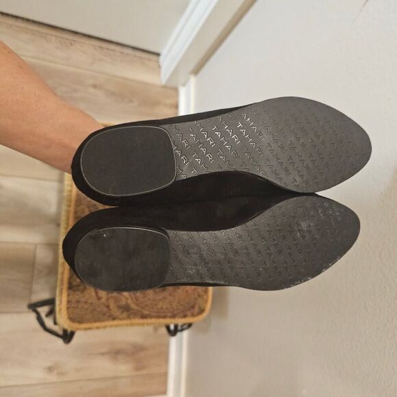 NWT Tahari Black Harlow Bow Flats Size 9 - Picture 4 of 11